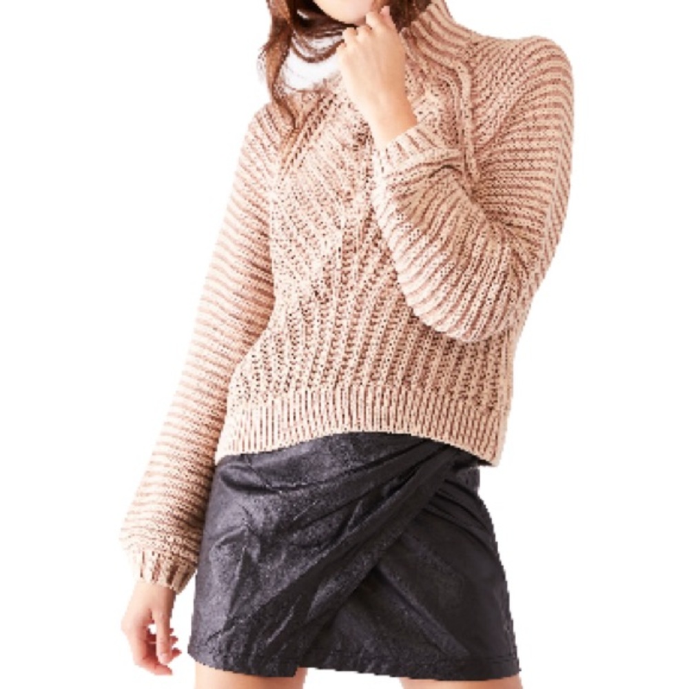 Cozy Free People Beige Women's Sweater